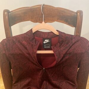 Nike python print sz s body suit